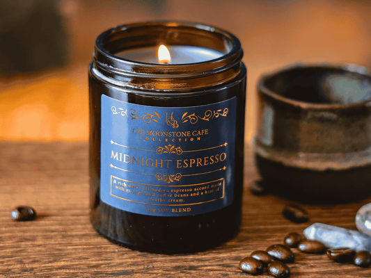 Midnight Espresso Scented Soy Candle 130g