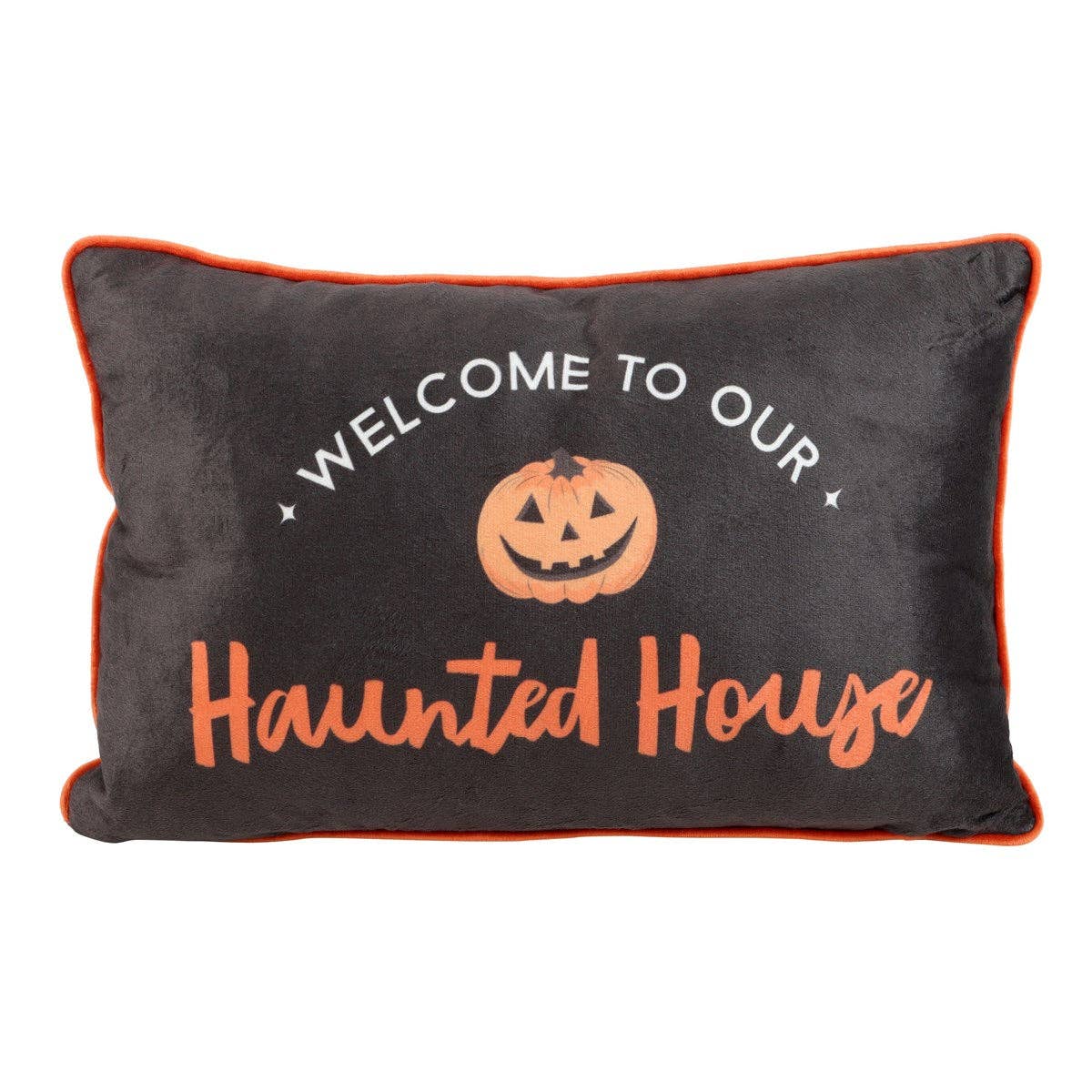 Rectangular Halloween Haunted House Cushion