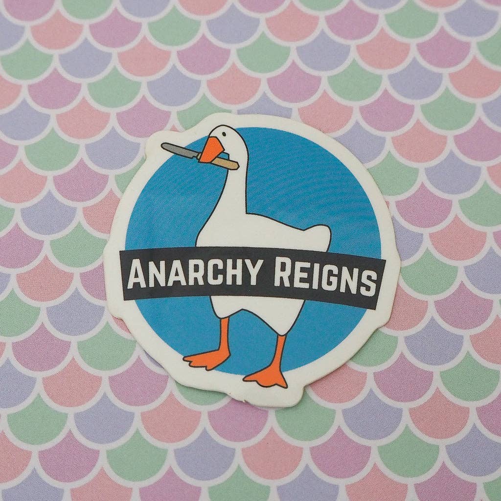 Anarchy Reigns Goose - Vinyl Sticker