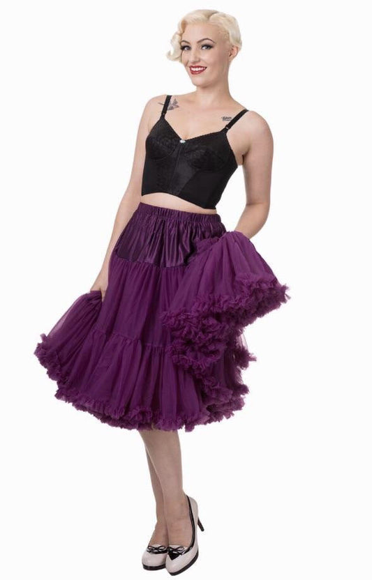 Full Dancing Petticoat Aubergine ( New style)