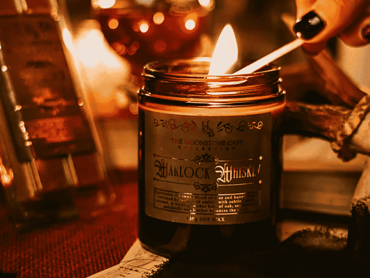 Warlock Whiskey Scented Soy Candle 130g