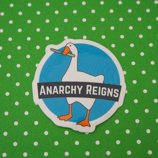 Anarchy Reigns Goose - Vinyl Sticker