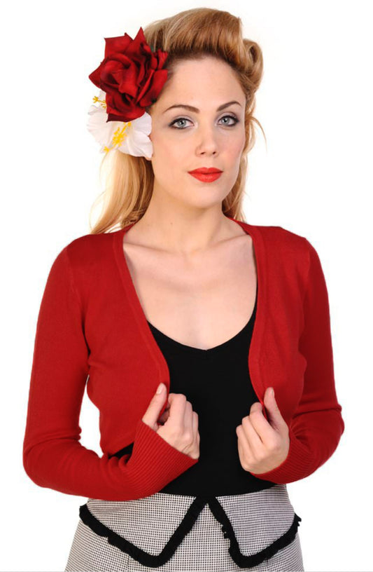 Flickers Bolero Deep Red