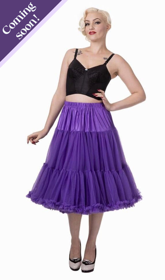 Full Dancing Petticoat Violet ( New style)