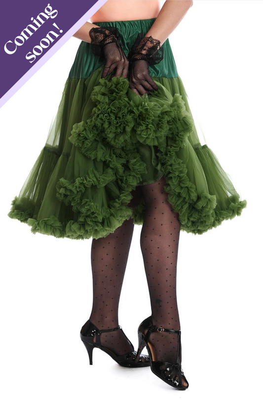 Lifeforms Full Dancing Petticoat Forest Green (New Style)