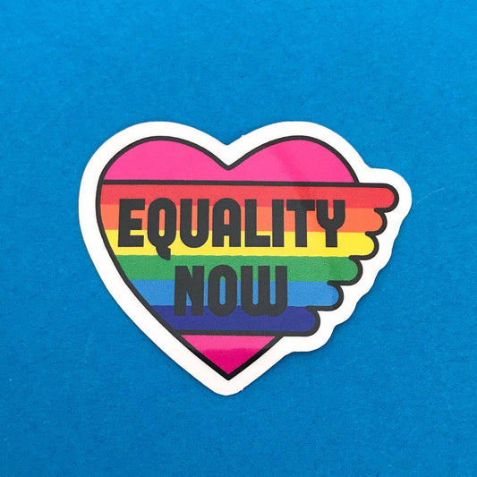 Equality Now Vinyl Sticker