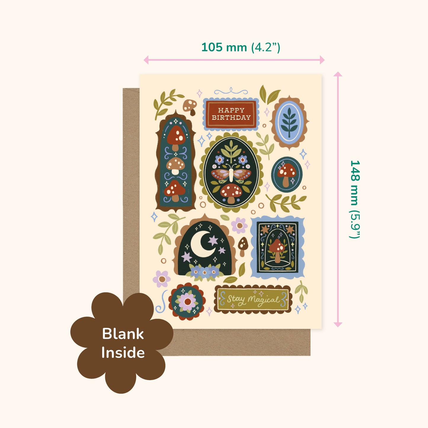 Magical Realm Birthday Frames Card