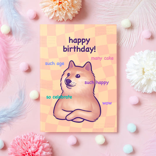 Doge Birthday Card | Happy Birthday!