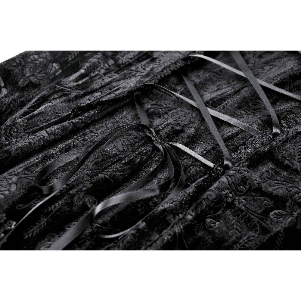 Dark In Love Zathura Off The Shoulder Lace Maxi Dress