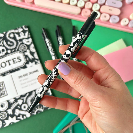 Skull and Bones Ballpoint Pen