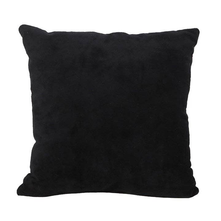 Square Venom & Vines Gothic Skull Print Cushion