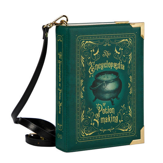 The Encyclopedia of Potion Making Book Handbag Crossbody Purse: Small