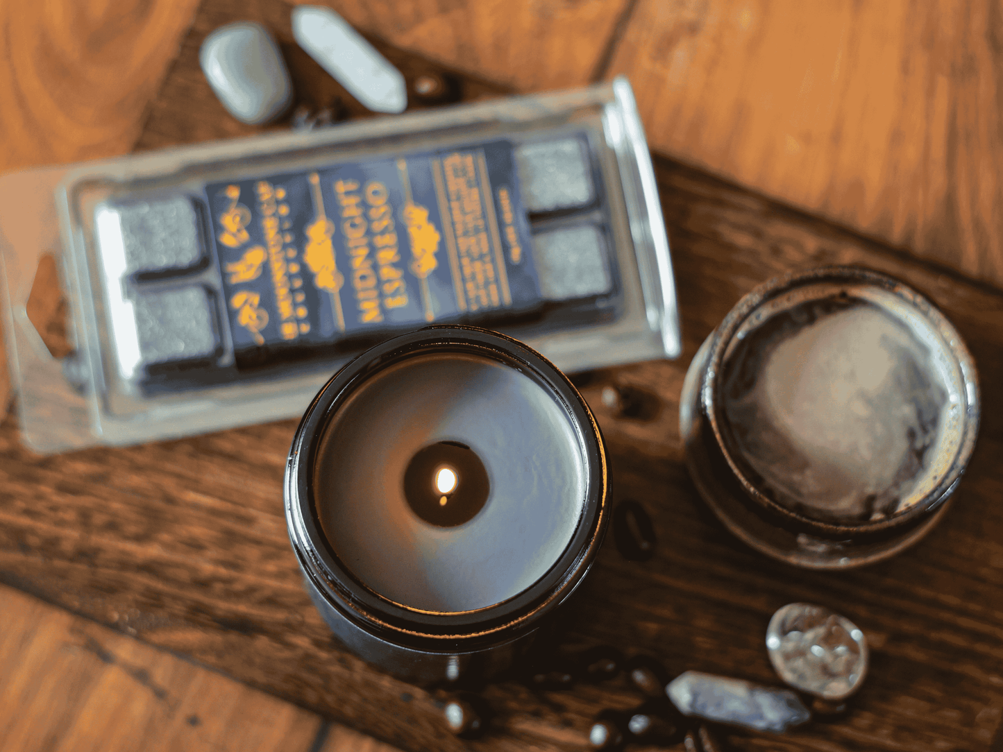 Midnight Espresso Scented Soy Candle 130g