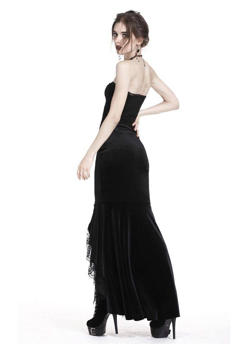 Dark In Love Cordelia Velvet Skirt