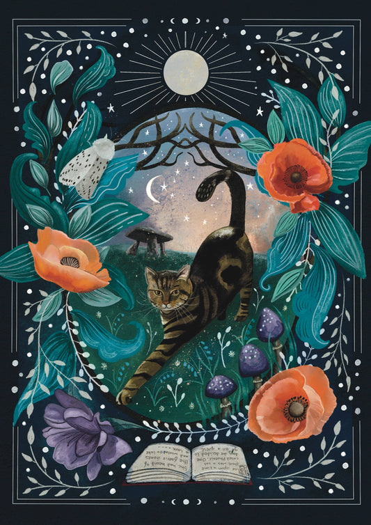 Cat tales Greeting Card