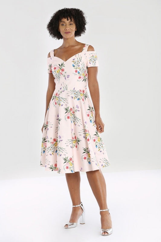 Summer Breeze Floral Occassion Dress Made in the Uk