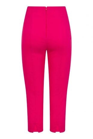 Tina Rockabilly Capri Trousers Hot Pink