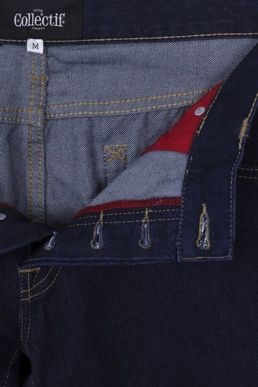 Teddy Men’s 1950’s Rockabilly Jeans