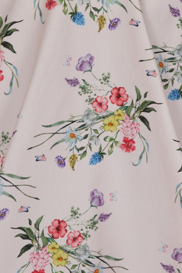 Summer Breeze Floral Occassion Dress Made in the Uk