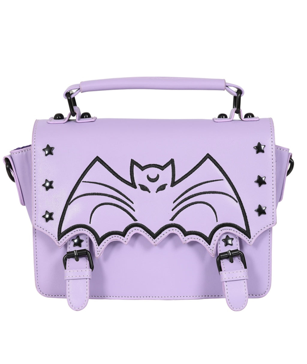 Pastel Nocturne Bat Satchel