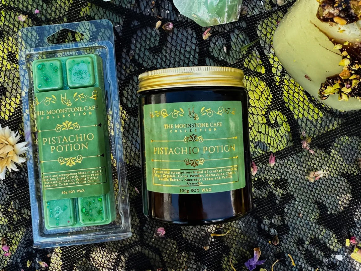 Pistachio Potion Scented Soy Candle 130g