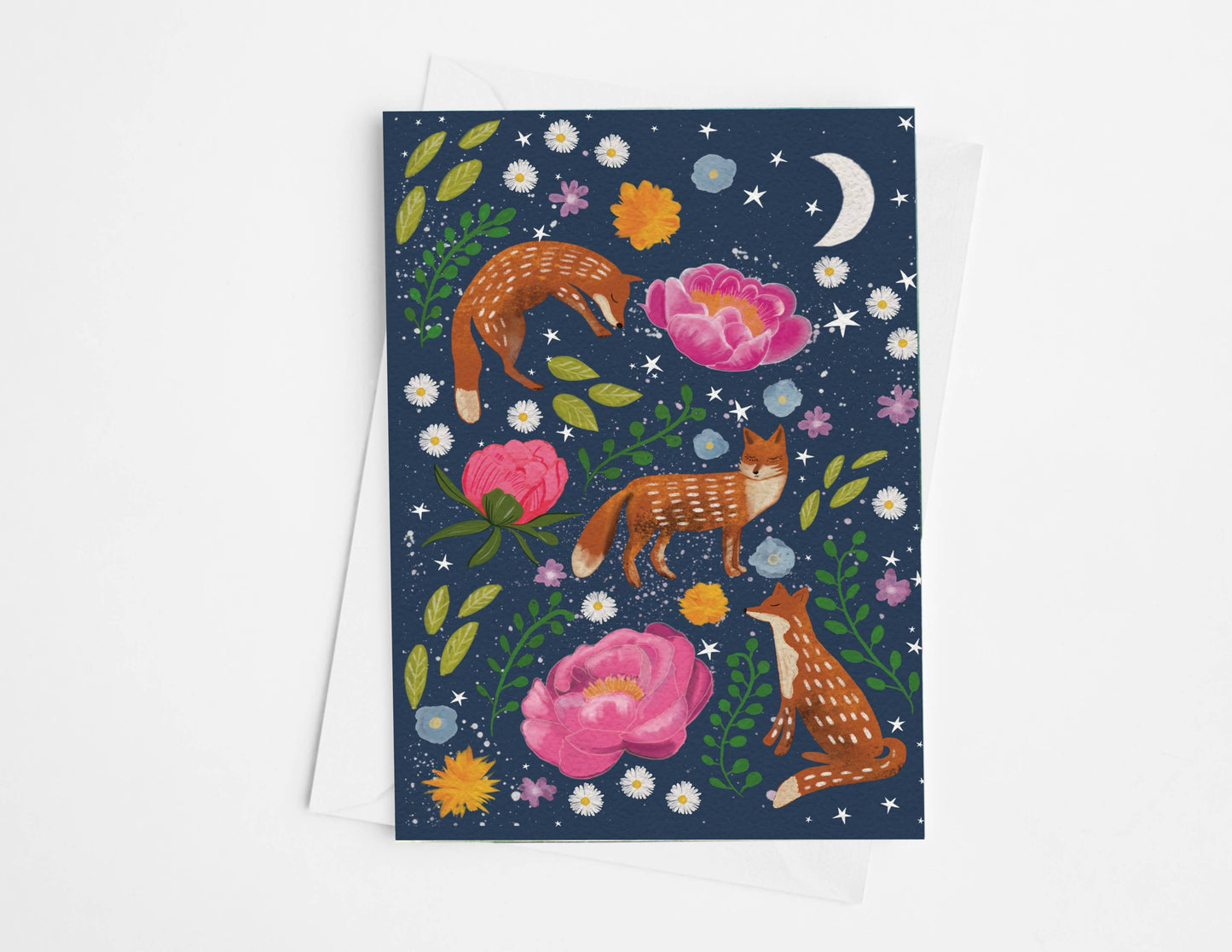 Floral foxes