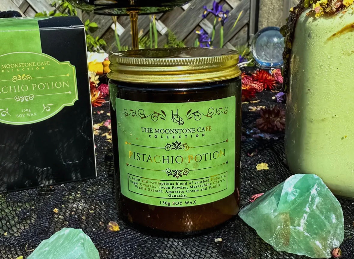 Pistachio Potion Scented Soy Candle 130g