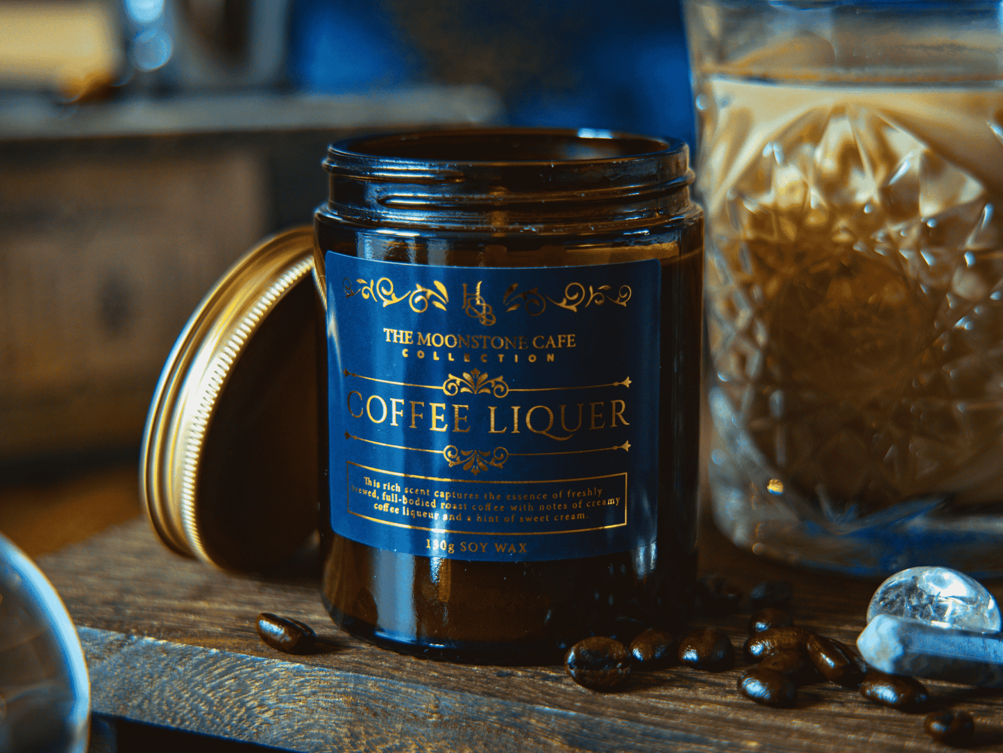 Coffee Liqueur Scented Soy Candle 130g
