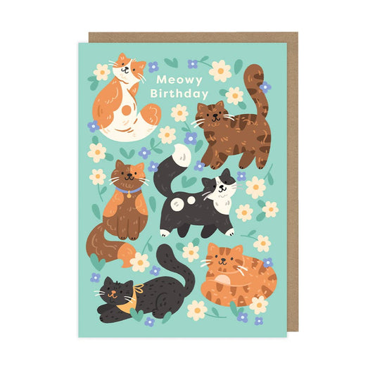 Cat Birthday Card
