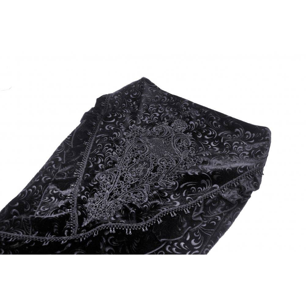 Dark In Love Zira Velvet Fishtail Skirt