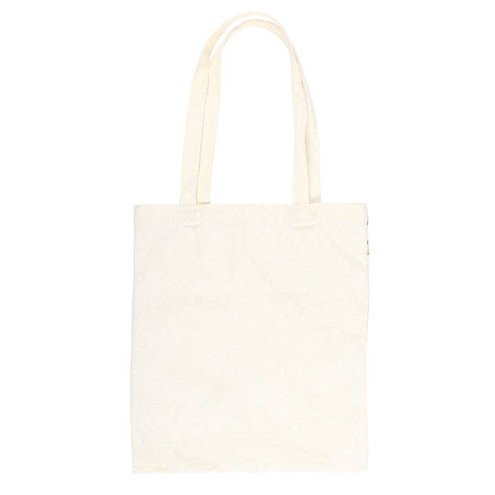 Mushroom Print Cotton Tote Bag