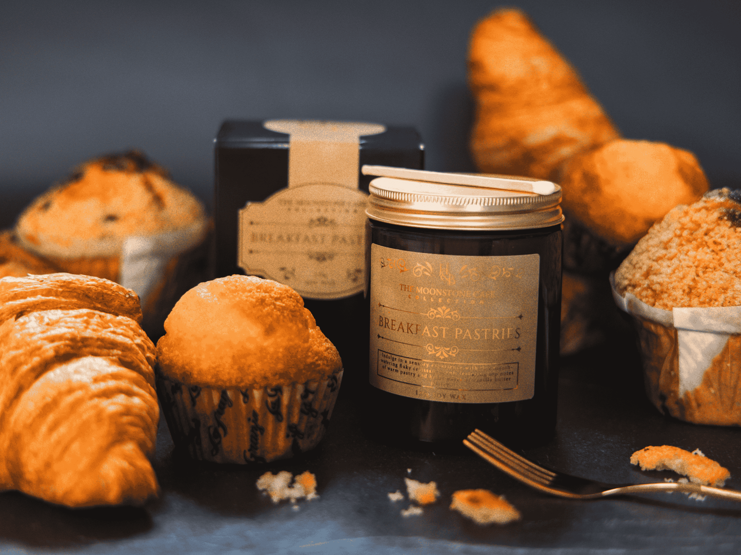 Breakfast Pastries Scented Soy Candle 130g