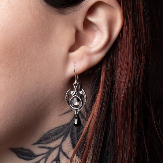 Midnight Memorial (Dropper Earring Pair)