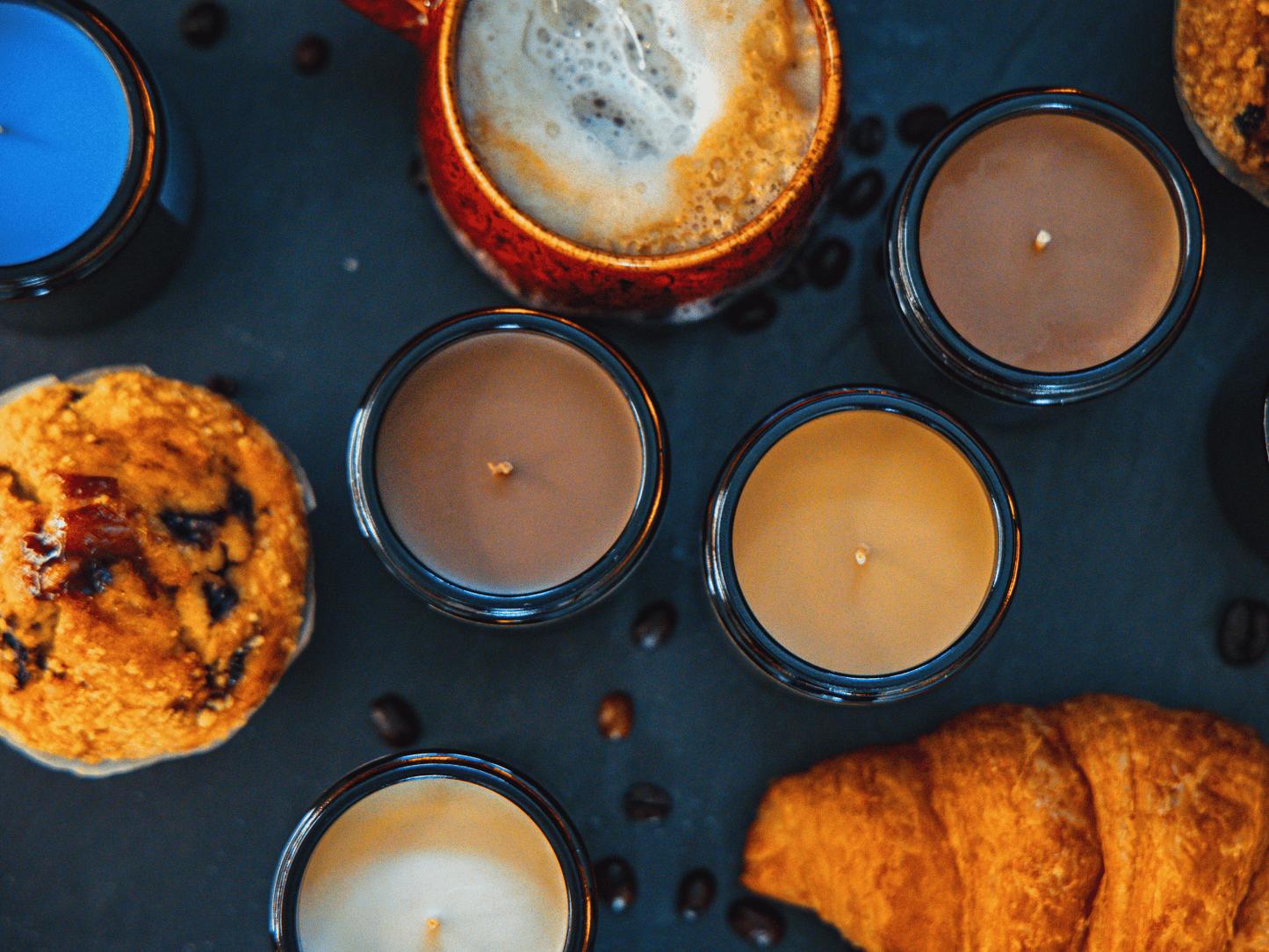 Hazelnut Cappuccino Scented Soy Candle 130g