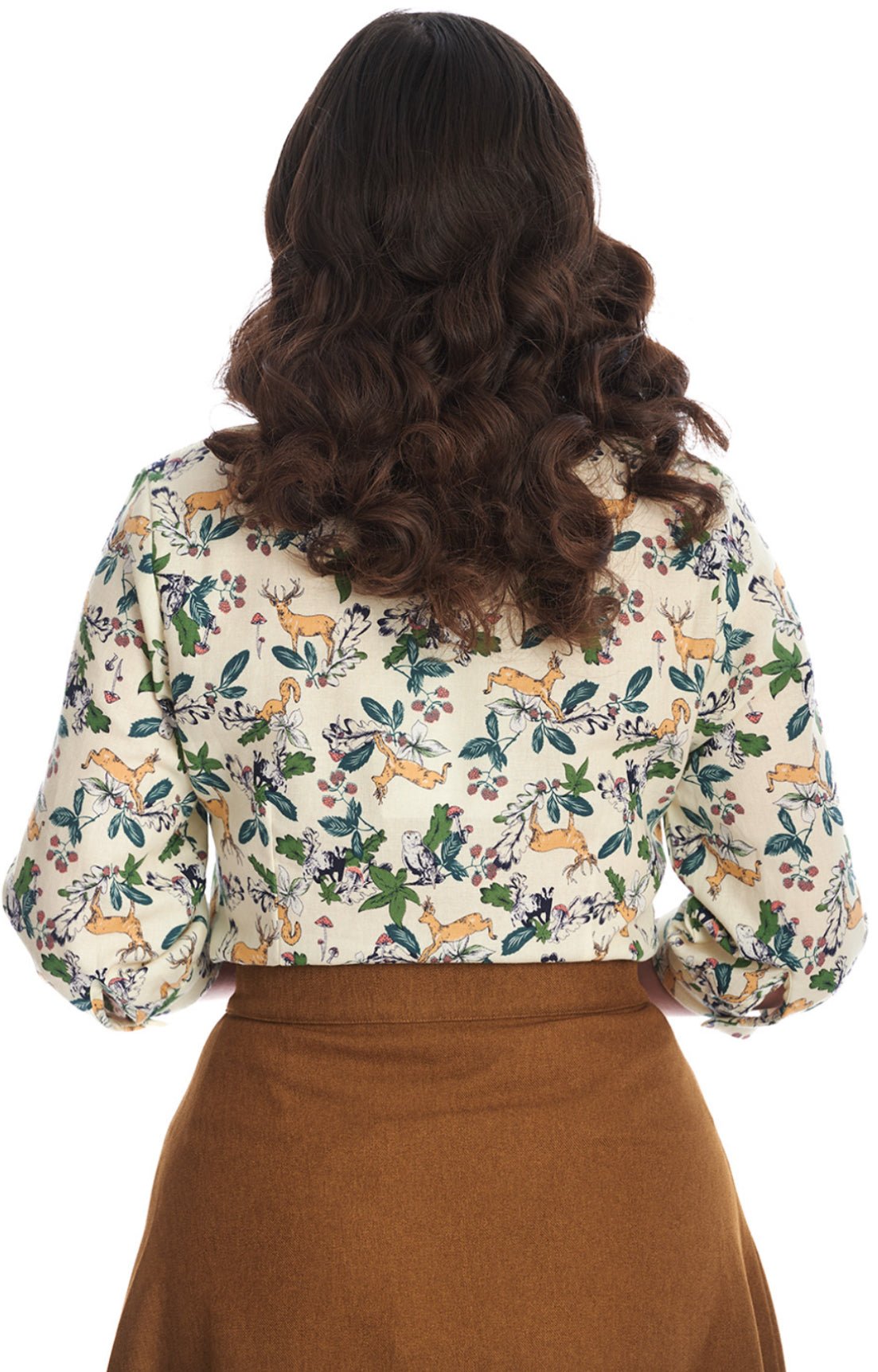 Woodland Deer Blouse