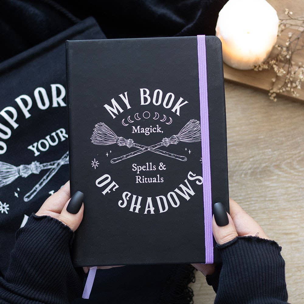 The Coven Club My Book of Shadows Witchy A5 Notebook