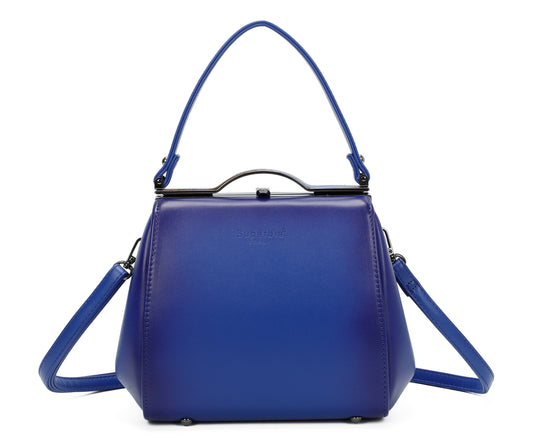 Vintage Smoky Effect Bag Royal Blue