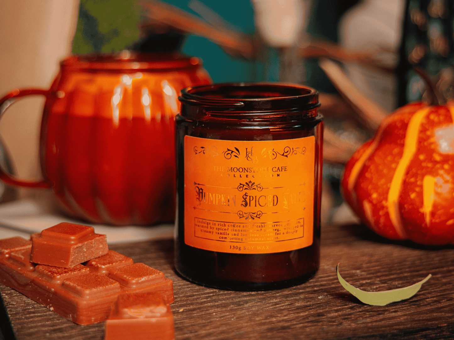 Pumpkin Spiced Latte Scented Soy Candle 130g