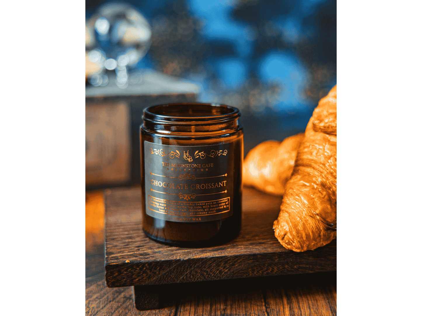 Chocolate Croissant Scented Soy Candle 130g