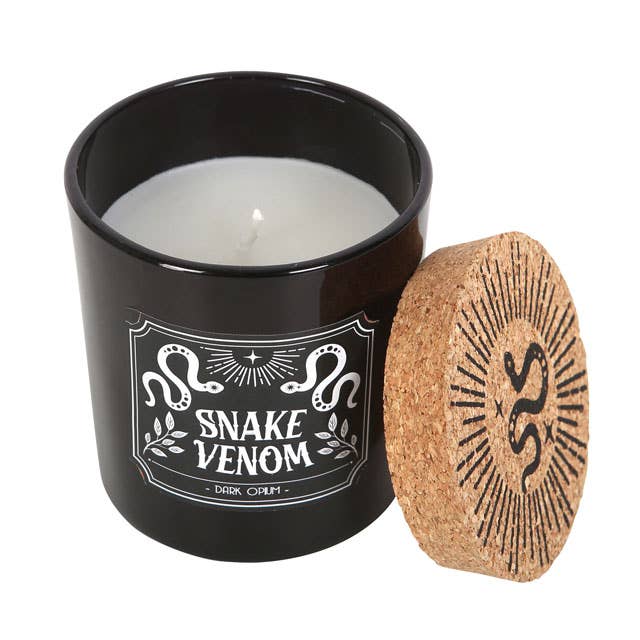 Snake Venom Dark Opium Gothic Candle