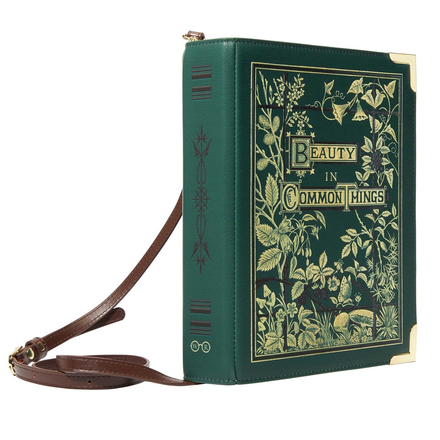 Beauty in Common Things Book Handbag Crossbody Purse: Large