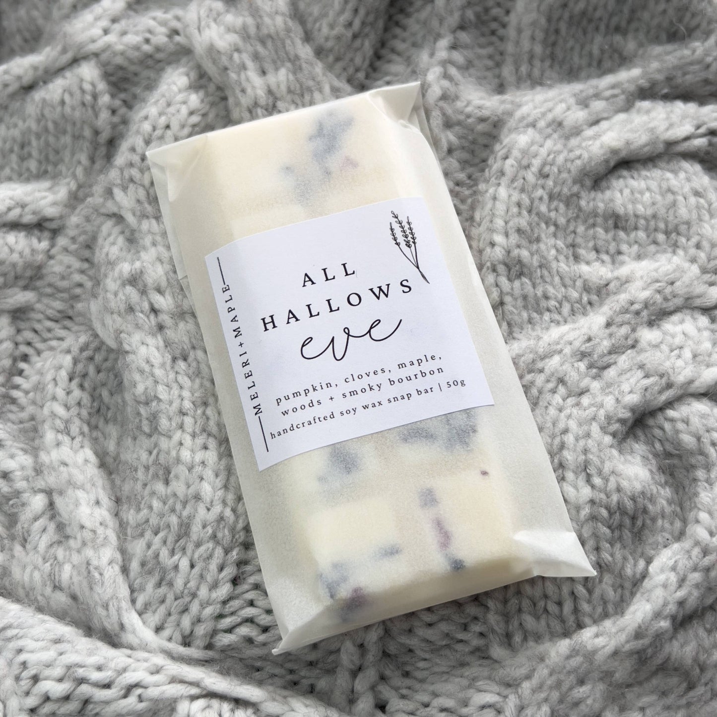 All Hallows Eve Scented Snap Bar Wax Melt