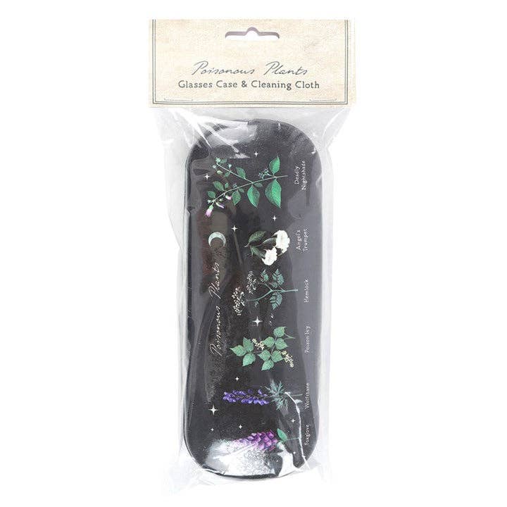 Poisonous Plants Gothic Botanical Glasses Case