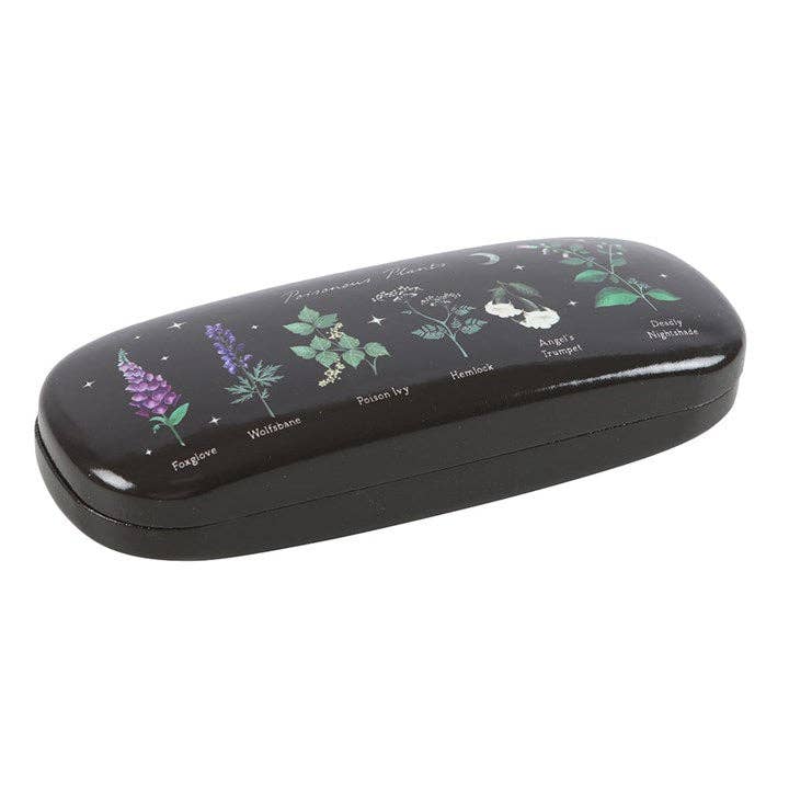 Poisonous Plants Gothic Botanical Glasses Case