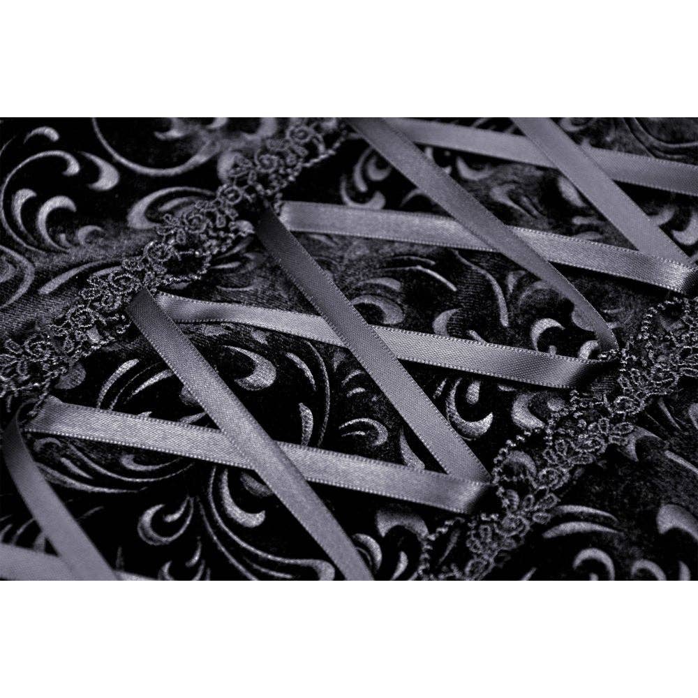 Dark In Love Zira Velvet Fishtail Skirt