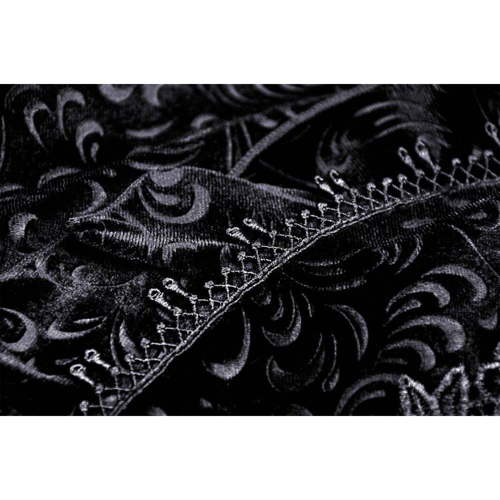 Dark In Love Zira Velvet Fishtail Skirt