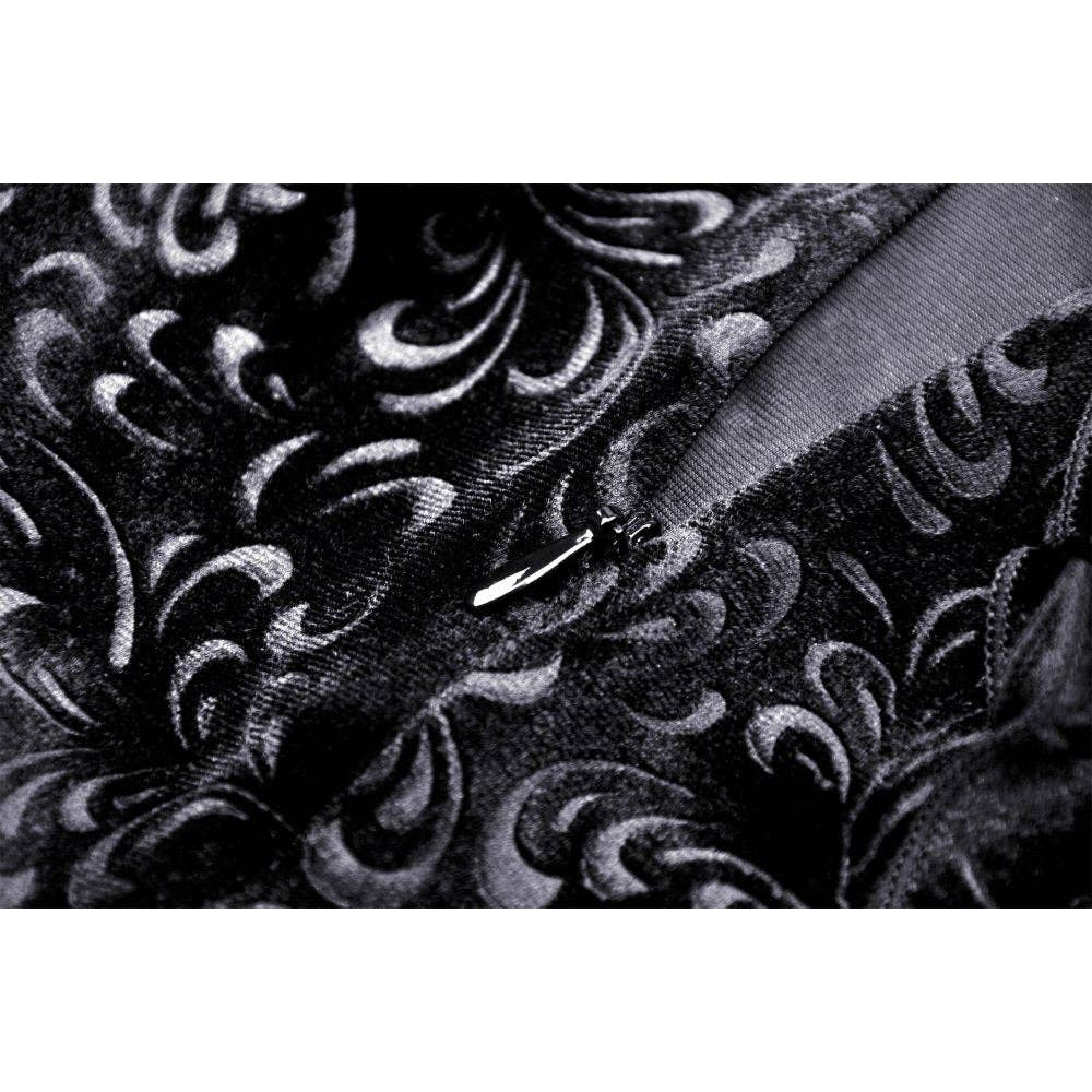 Dark In Love Zira Velvet Fishtail Skirt