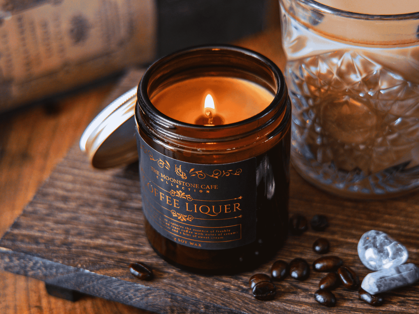 Coffee Liqueur Scented Soy Candle 130g