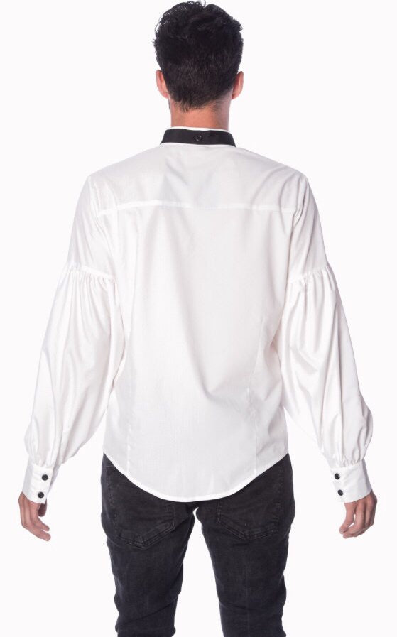 Vamp Shirt with detachable Tie