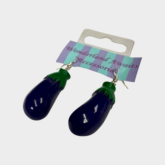 Aubergine Earrings